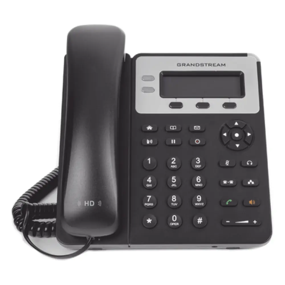 Teléfono IP Empresarial / 3 Líneas SIP / Pantalla TFT LCD 2.8 Pulgadas / 8 Teclas BLF / Conferencia 4 Vías / PoE / Bluetooth / Dual Gigabit Ethernet