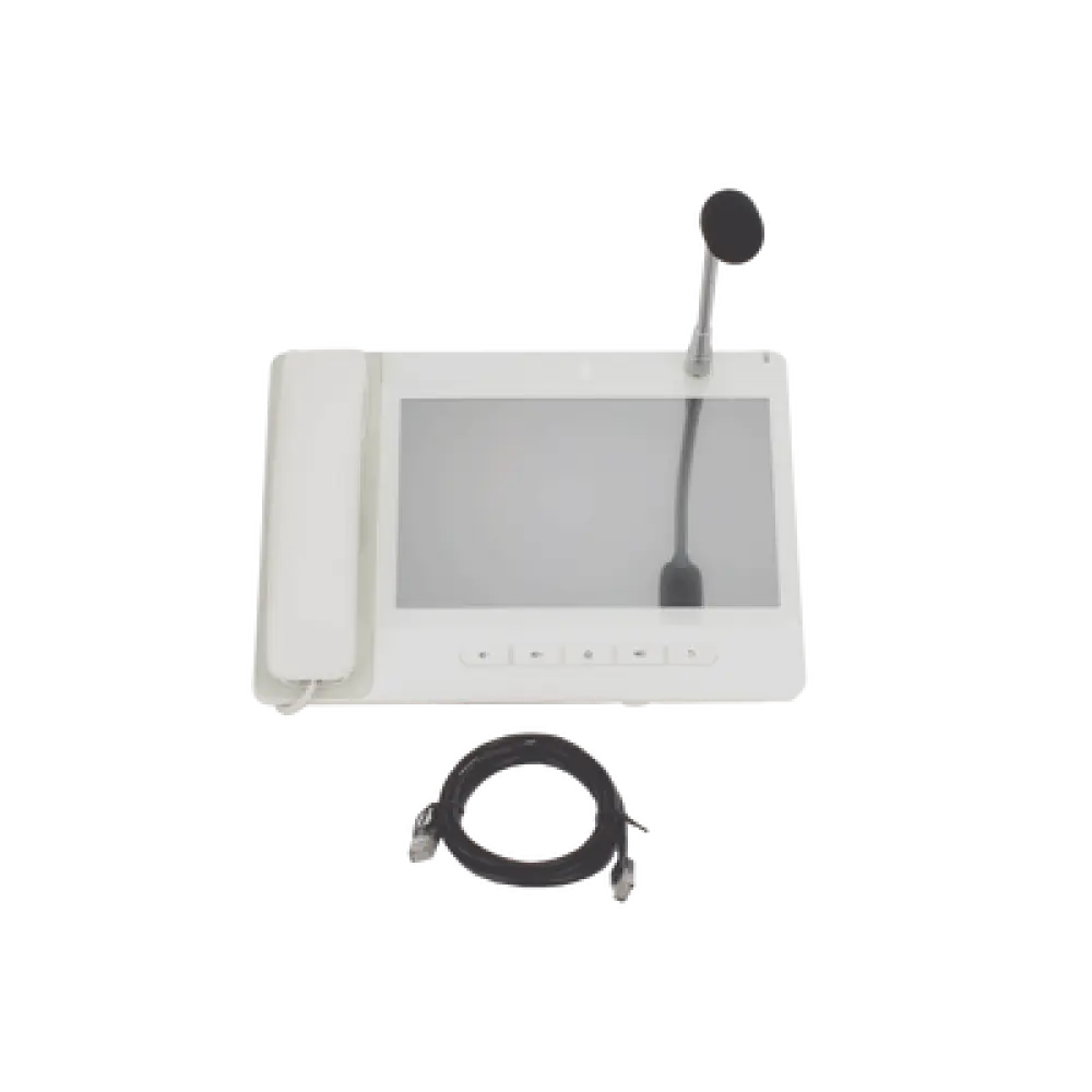 Teléfono IP Empresarial / 20 Líneas SIP / Pantalla Táctil 10.1' HD / Wi-Fi 5 / Bluetooth 4.2 / PoE / Multicast Voceo / Cámara Full HD / 116 Teclas DSS