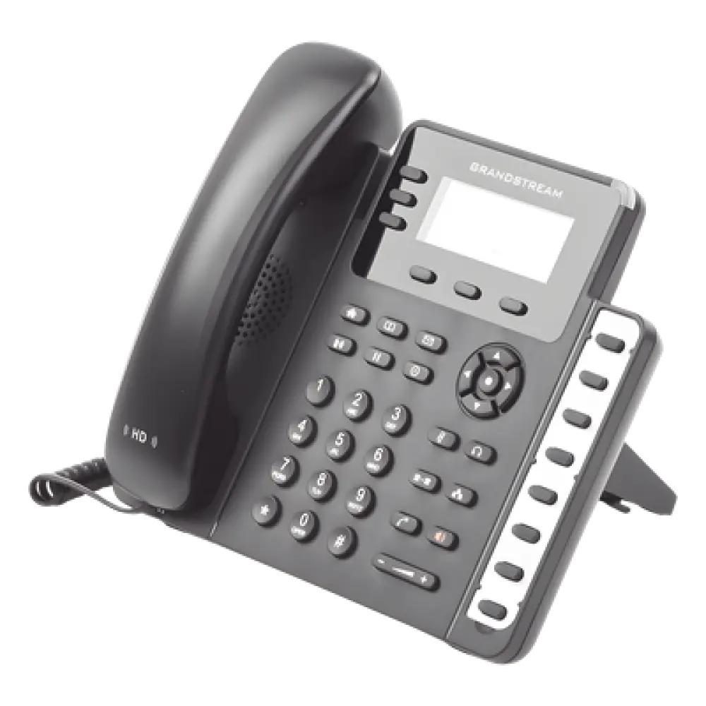 Teléfono IP / 3 Líneas SIP / Conferencia 4 Vías / 8 Teclas BLF / Pantalla LCD 132x64 / PoE / Dual Gigabit