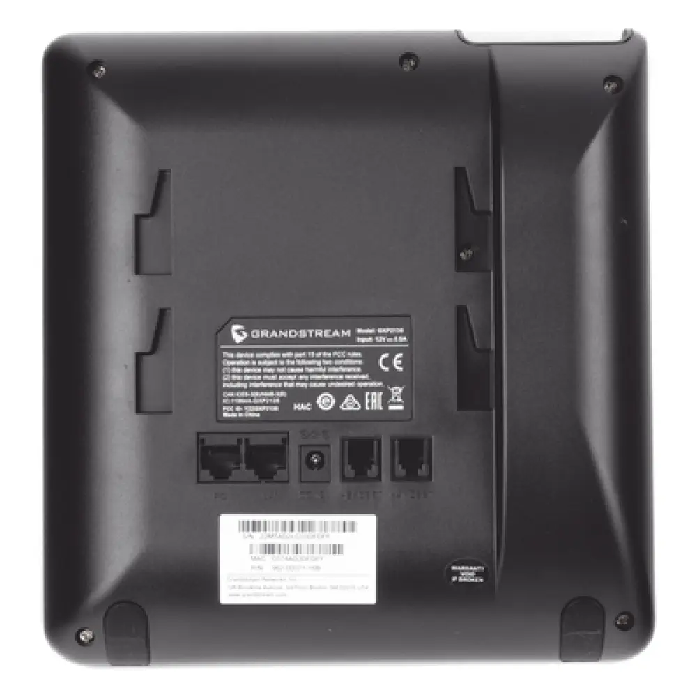 Teléfono IP Empresarial / 8 Líneas SIP / 4 Cuentas Simultáneas / Gigabit Dual / Bluetooth / PoE / Pantalla LCD 2.8 pulgadas