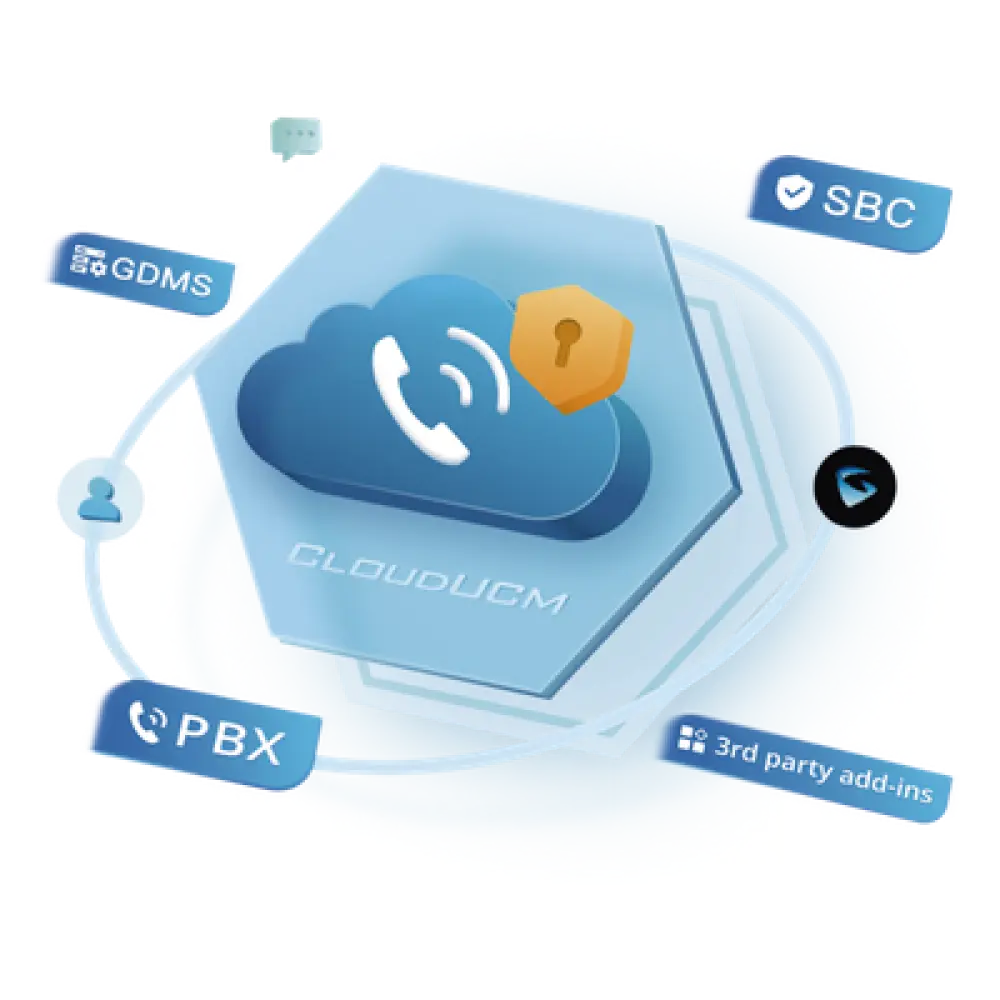Conmutador IP en la nube / Hasta 20 extensiones / 8 llamadas simultáneas / 1 GB almacenamiento / SBC integrado