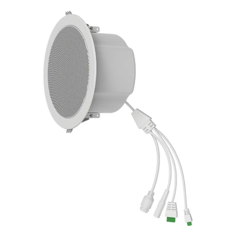 Altavoz IP de Techo / 2 Líneas SIP / Potencia 10W / PoE / Ethernet 100 Mbps / Rango Térmico -25°C a 55°C