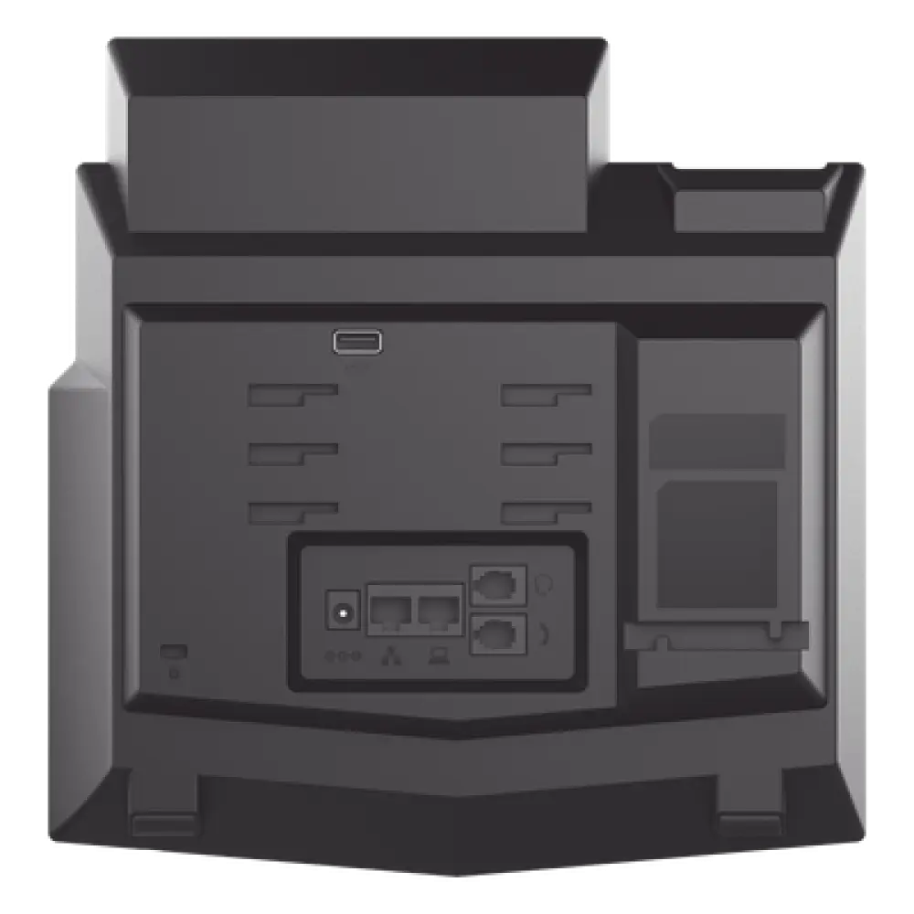 Teléfono IP Empresarial / 20 Líneas SIP / Triple Pantalla Color / Puertos Gigabit / PoE / Bluetooth / Opus