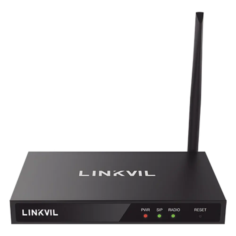 Gateway RoIP / Interconexión SIP-Radio / UHF 400-470 MHz / Radio Analógica y DMR / Grabación 128 GB / Portátil