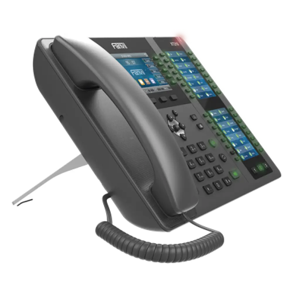 Teléfono IP / 20 Líneas SIP / Triple Pantalla Color / 106 Teclas DSS Programables / Bluetooth / PoE / Gigabit