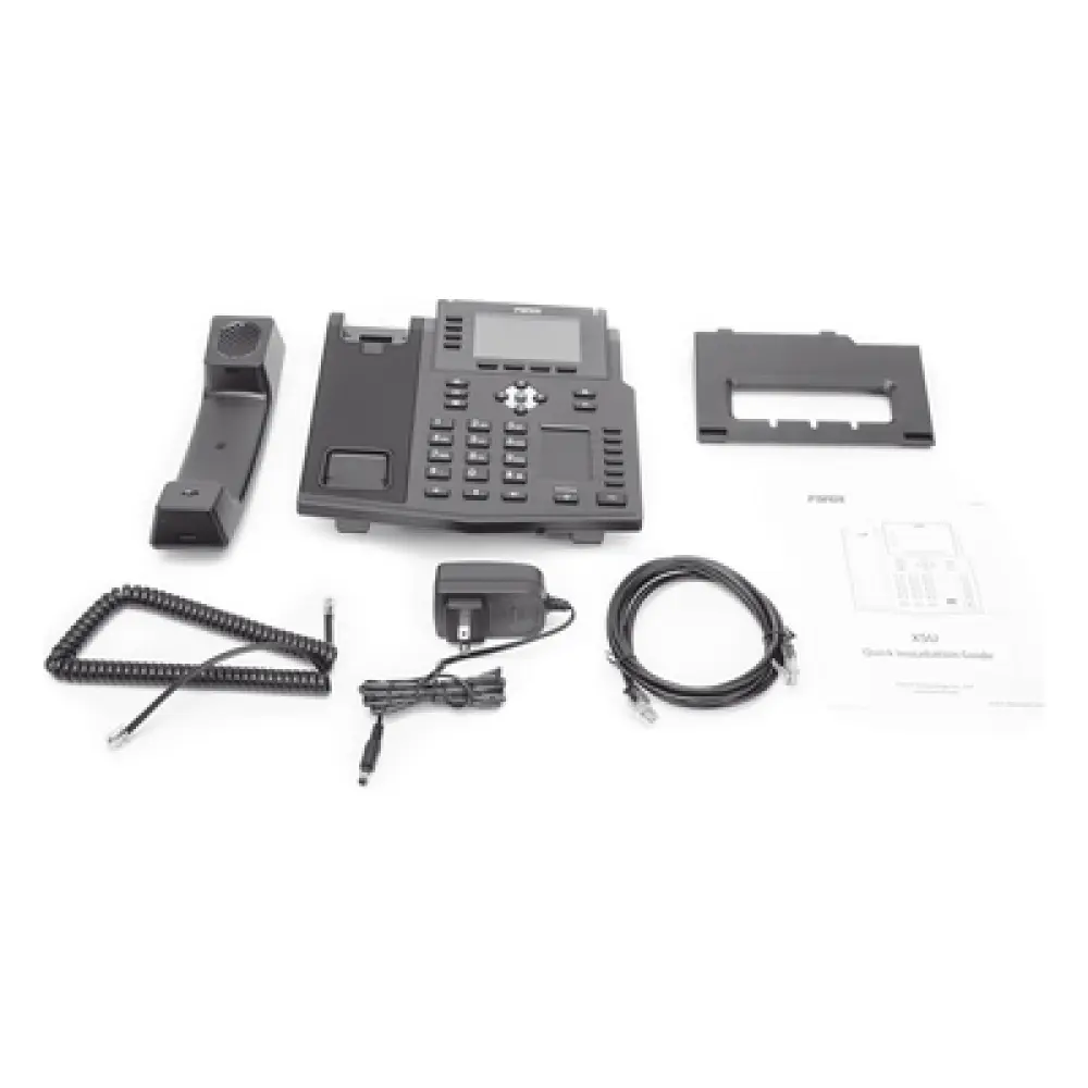 Teléfono IP Empresarial / 16 Líneas SIP / Pantalla LCD 3.5
