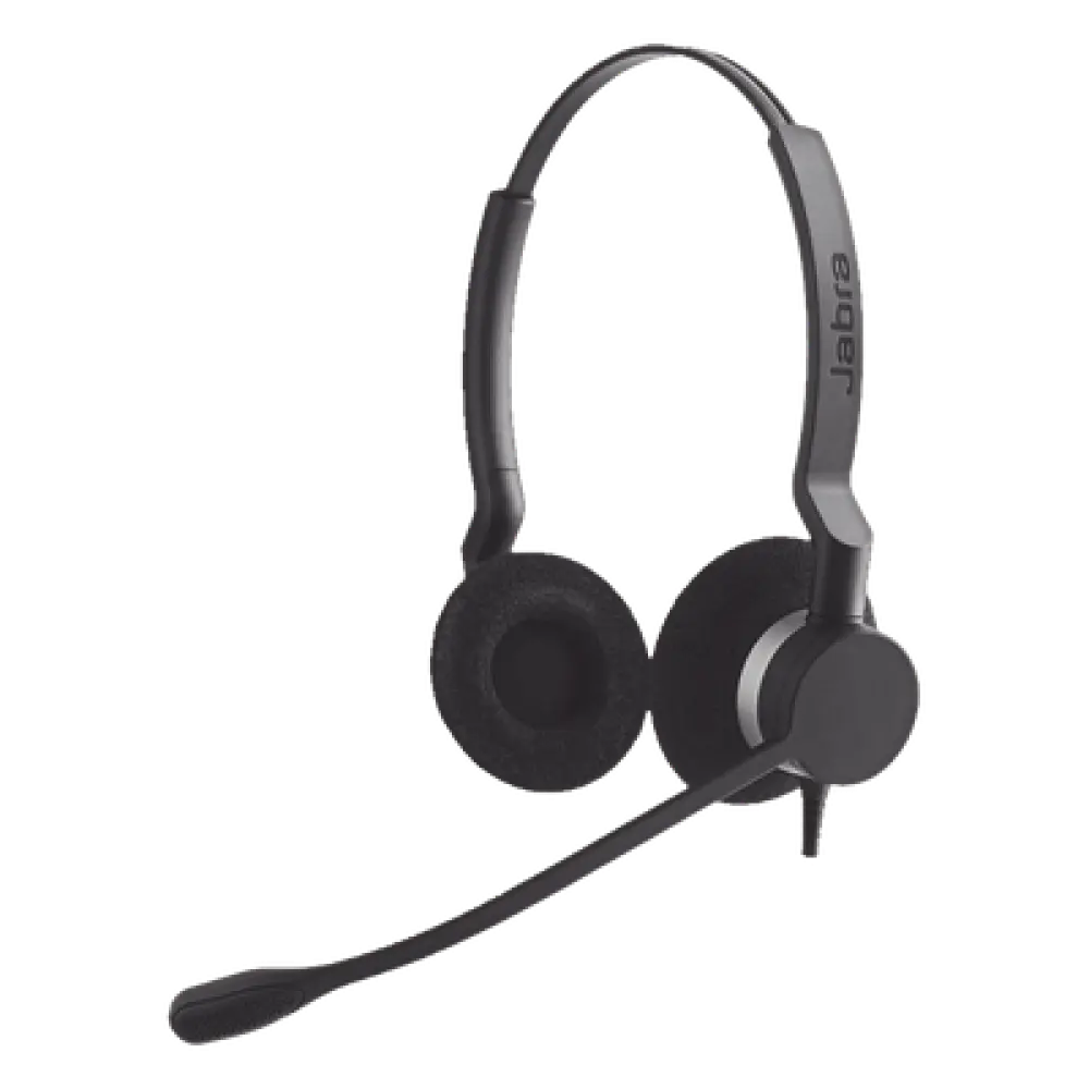 Auriculares USB / Diadema Binaural / Cancelación de Ruido / PeakStop 118 dB / Brazo FreeSpin 360° / Cable Reforzado