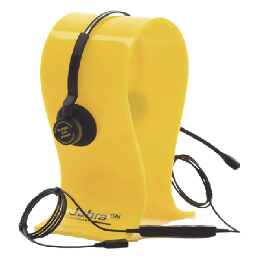 Auriculares USB / Diadema Binaural / Cancelación de Ruido / PeakStop 118 dB / Brazo FreeSpin 360° / Cable Reforzado