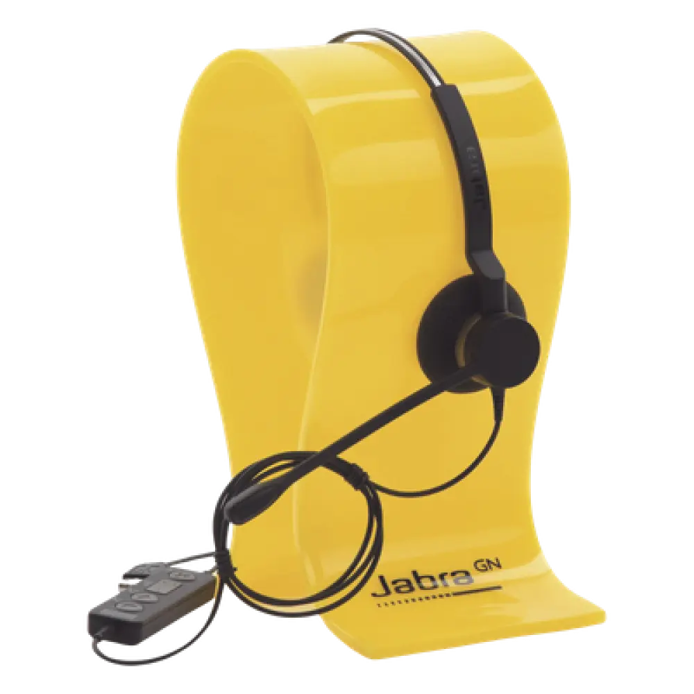 Auriculares USB / Diadema Binaural / Cancelación de Ruido / PeakStop 118 dB / Brazo FreeSpin 360° / Cable Reforzado