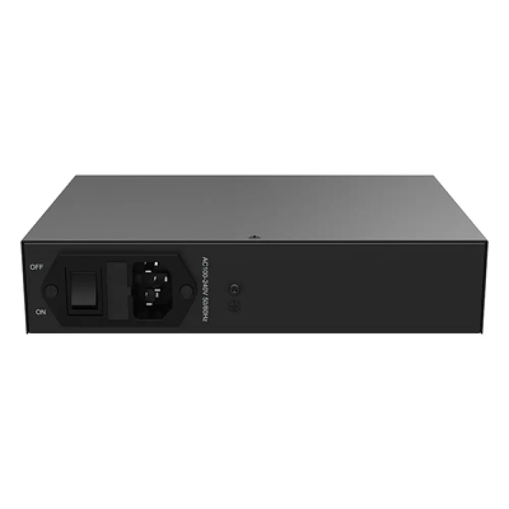 Switch PoE de 2 Hilos / 8 Puertos RJ11 / Alcance 300 m (984.3 ft) / Entrada 100V~240V / Salida 80W / Reutiliza Cableado PSTN