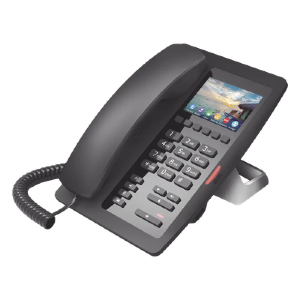 Teléfono IP WiFi / Pantalla LCD 3.5 pulgadas / Audio HD / Video H.264 1080p / 2 Cuentas SIP / PoE 802.3af / Wi-Fi 2.4 GHz