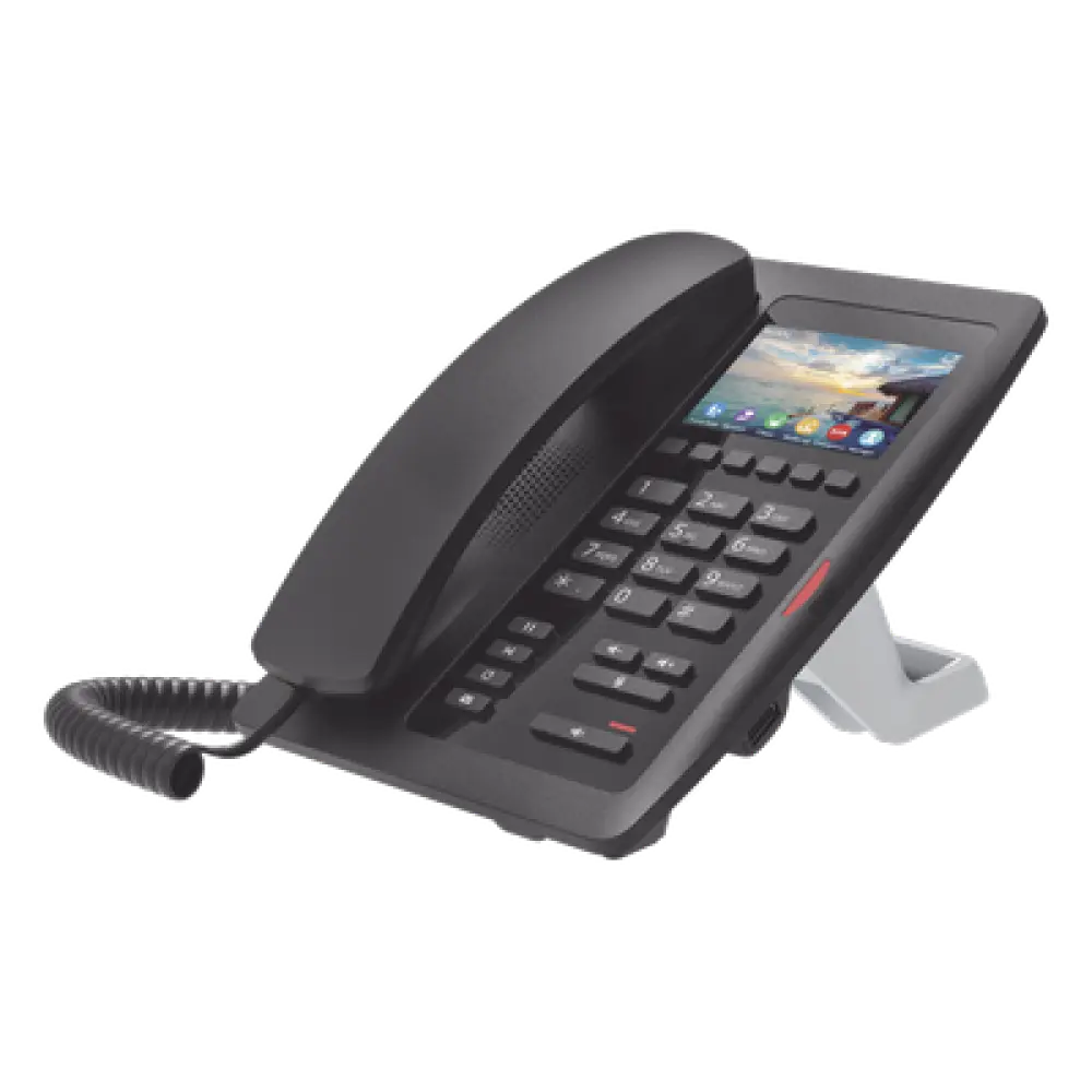Teléfono IP WiFi / Pantalla LCD 3.5 pulgadas / Audio HD / Video H.264 1080p / 2 Cuentas SIP / PoE 802.3af / Wi-Fi 2.4 GHz