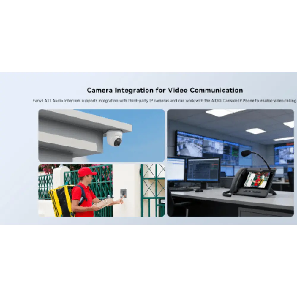 Intercom IP Exterior / Altavoz 5W / Doble Micrófono con Reducción de Ruido / IP66 e IK10 / Acero Inoxidable / PoE+ / 2 Líneas SIP
