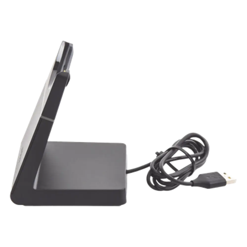 Soporte de carga / USB-A / Diseño compacto / Compatible con diadema profesional / 0.15 m (0.5 ft) de cable