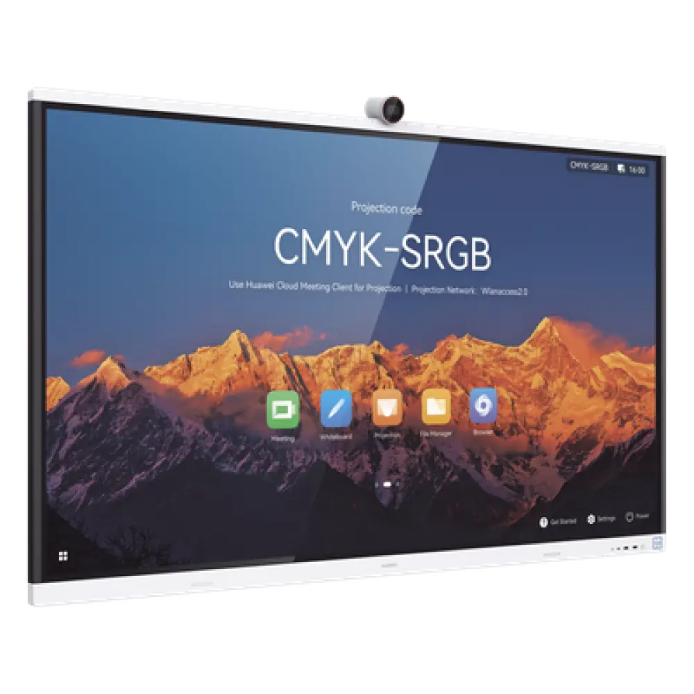 Pantalla Interactiva Inteligente / 75" / 4K UHD / Wi-Fi 6 / Cámara 4K / BYOM / Harmony OS