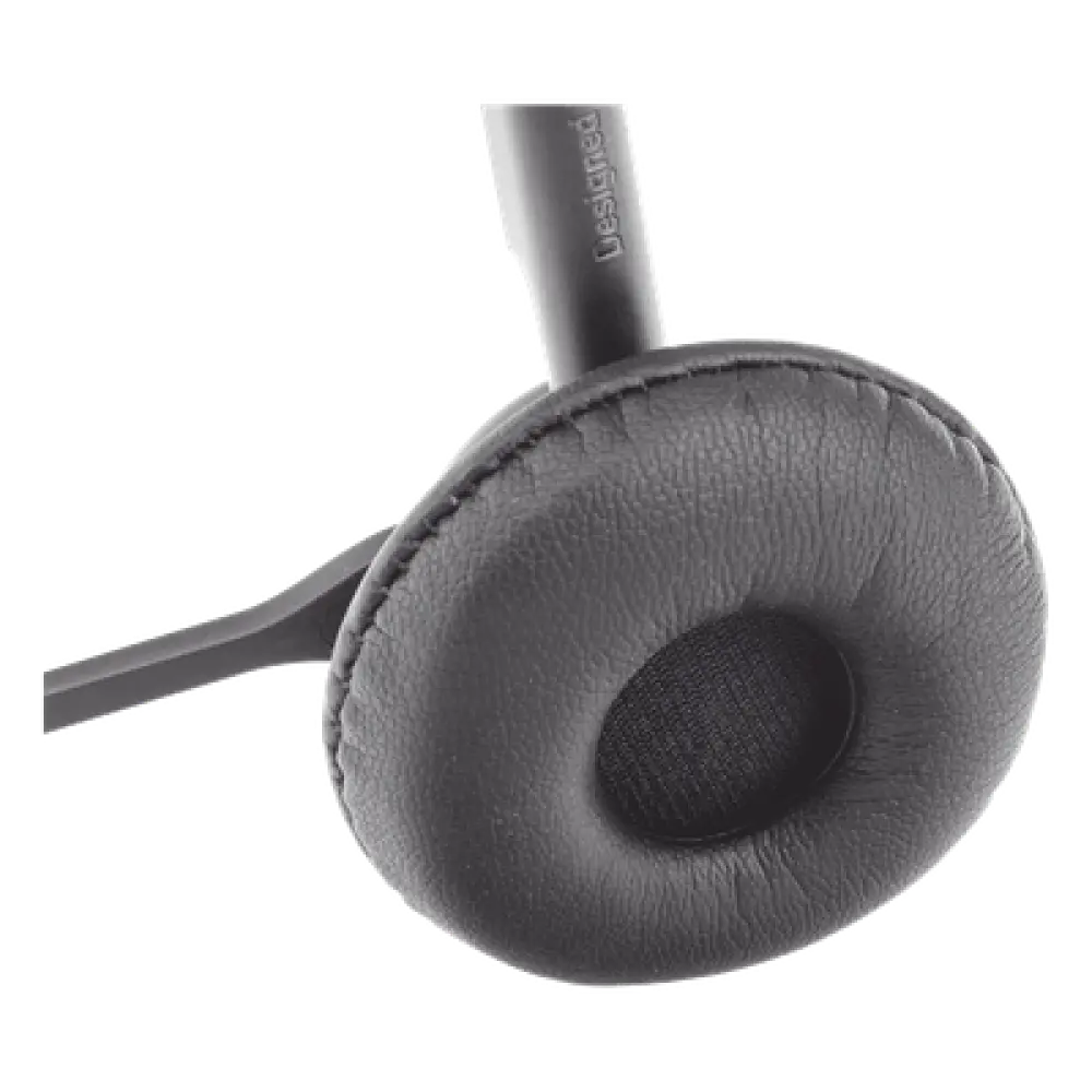 Diadema monoaural con tecnología antishock para teléfonos IP FANVIL y Polycom con micrófono de cancelación de ruido, larga durabilidad 