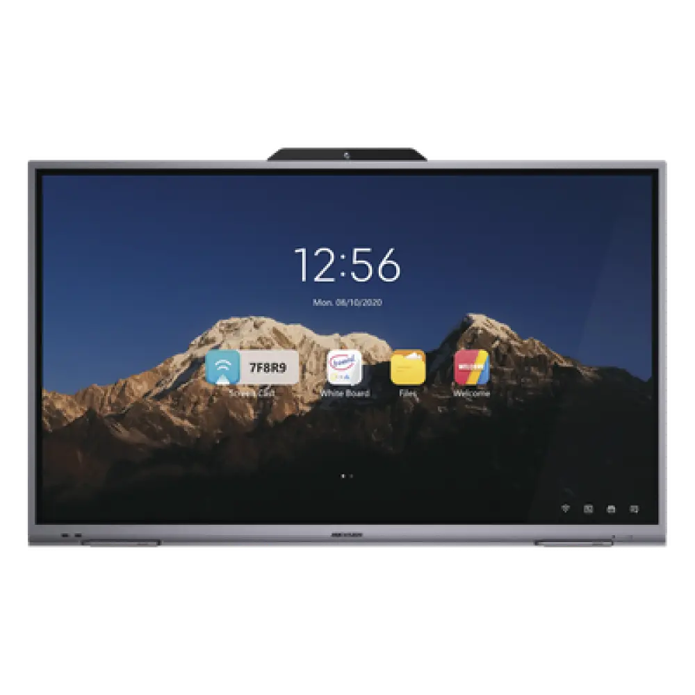 Pantalla Interactiva Touch de 65" Android 8.0 / Cámara Web 8 MP / Resolución 4K / Bocinas Integradas / Entradas HDMI y VGA / Incluye 2 Lápices para Escribir