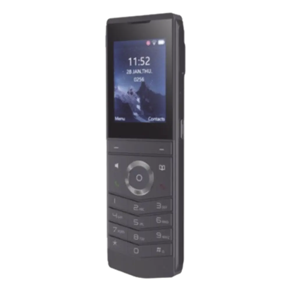 Teléfono IP Wi-Fi Portátil / Wi-Fi 6 Dual Banda / IP67 / Bluetooth 5.0 / Batería 1900 mAh / Pantalla 2.4''