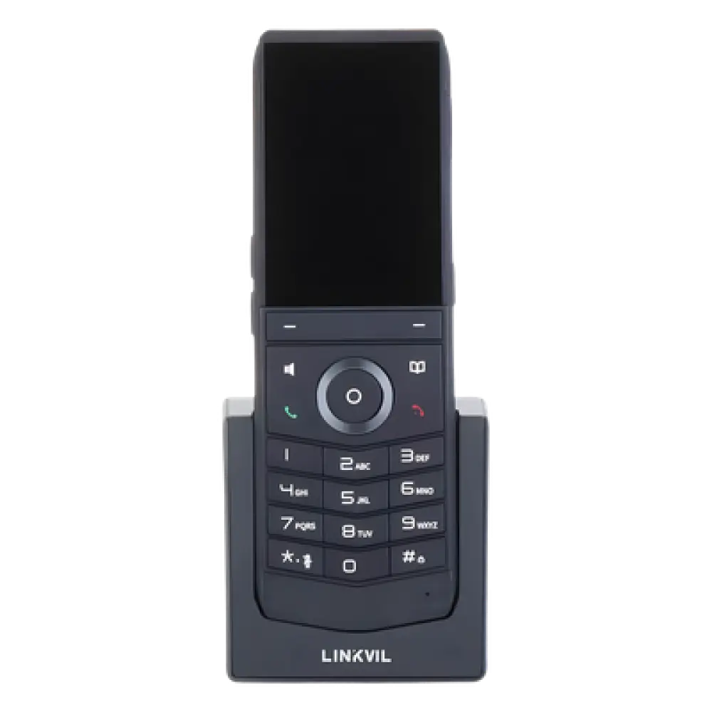 Teléfono IP Wi-Fi Portátil / Wi-Fi 6 Dual Banda / IP67 / Bluetooth 5.0 / Batería 1900 mAh / Pantalla 2.4''