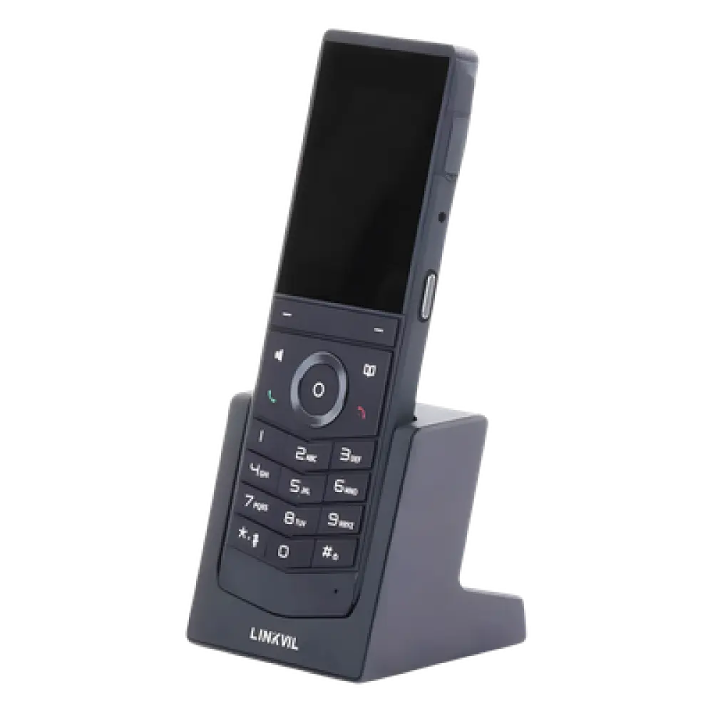 Teléfono IP Wi-Fi Portátil / Wi-Fi 6 Dual Banda / IP67 / Bluetooth 5.0 / Batería 1900 mAh / Pantalla 2.4''