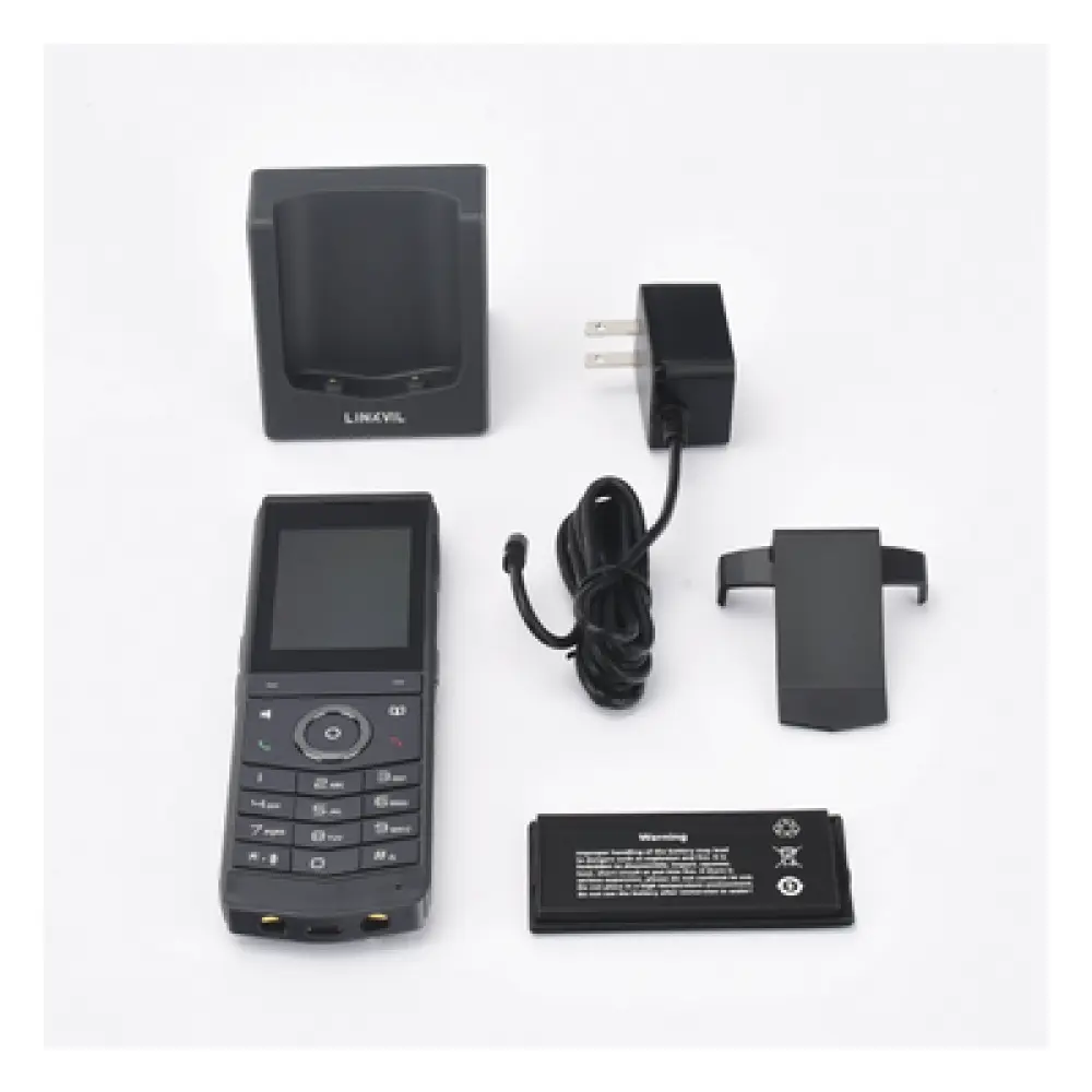 Teléfono IP Wi-Fi Portátil / Wi-Fi 6 Dual Banda / IP67 / Bluetooth 5.0 / Batería 1900 mAh / Pantalla 2.4''