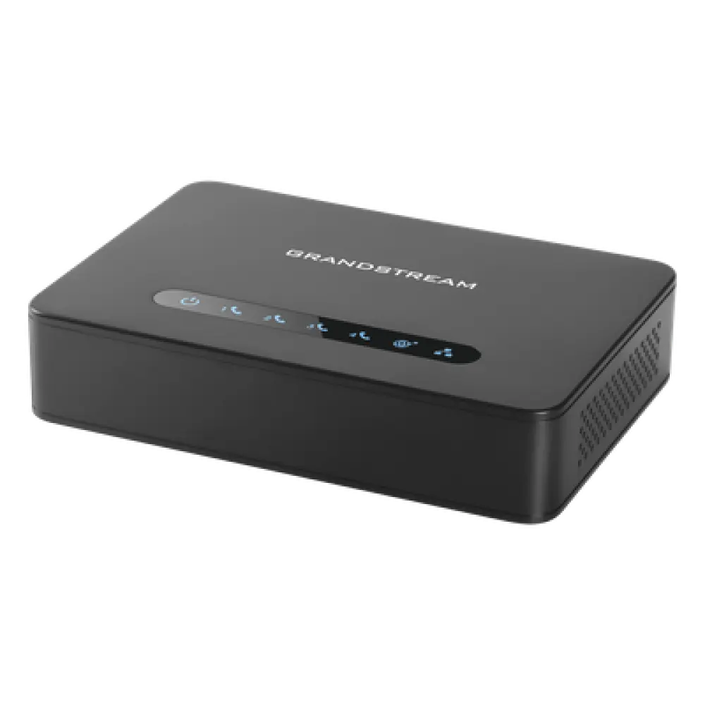 ATA de 4 puertos FXS con 2 puertos de red gigabit