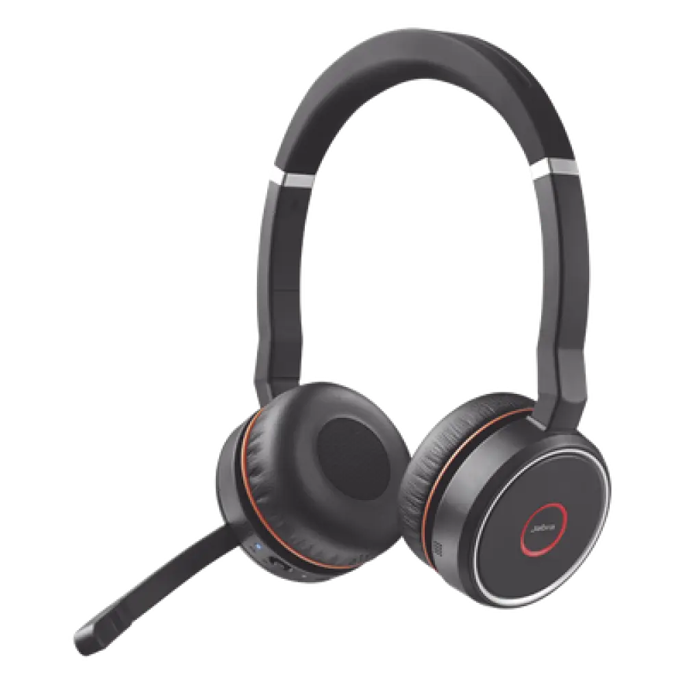 Diadema / Auricular Jabra Evolve 75 SE Stereo / Bluetooth + USB-A / Cancelación Activa de Ruido / Compatible UC (7599-848-109)