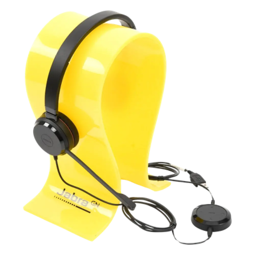 Auricular Profesional UC / Conectividad Dual USB y 3.5 mm / Micrófono con Cancelación de Ruido / Controlador en Cable con LED / Plug and Play