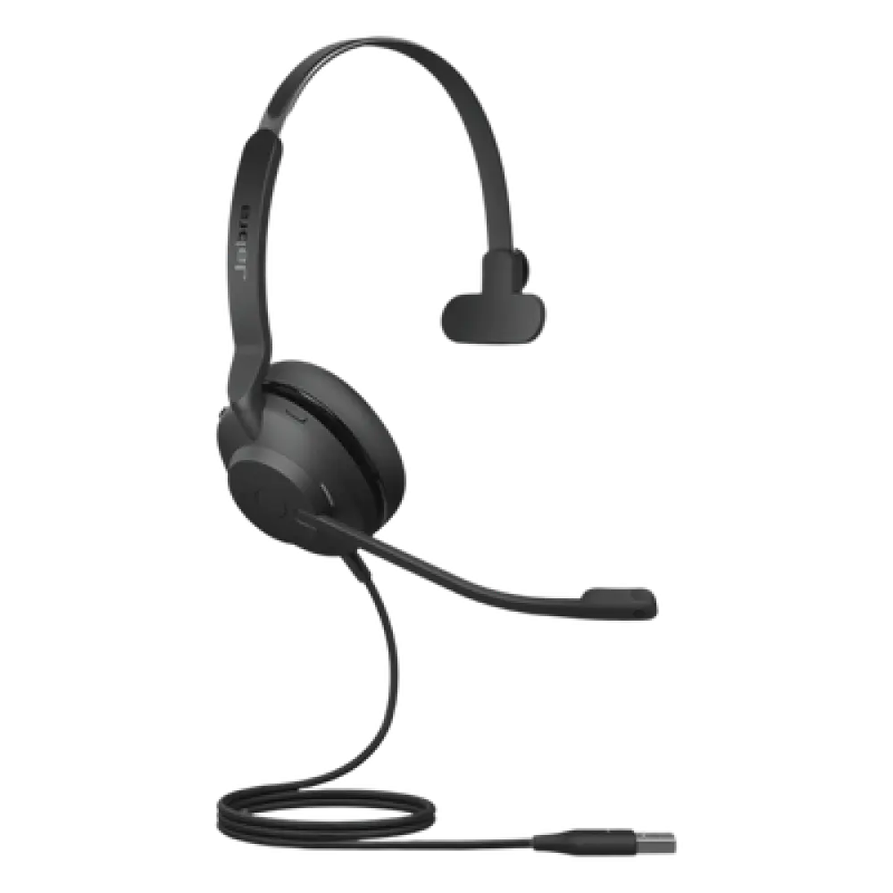 Auricular Mono UC / Aislamiento de Ruido Viscoelástico / Busylight Integrado / Dual Micrófonos con Reducción Ambiental / Certificación Microsoft / Optimizado Trabajo Remoto