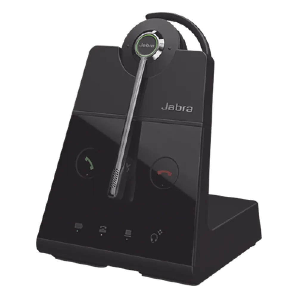 Diadema / Auricular Jabra Engage 65 Convertible / DECT / Cancelación de Ruido / 100m Alcance / Ultraligero 18g (9555-553-125)