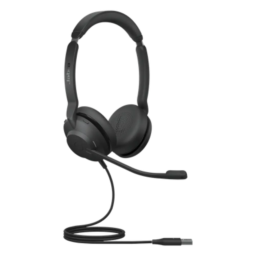 Jabra Evolve2 30, Auricular stereo versión UC con aislamiento de ruido, indicador de ocupado (Busylight) (23089-989-979)