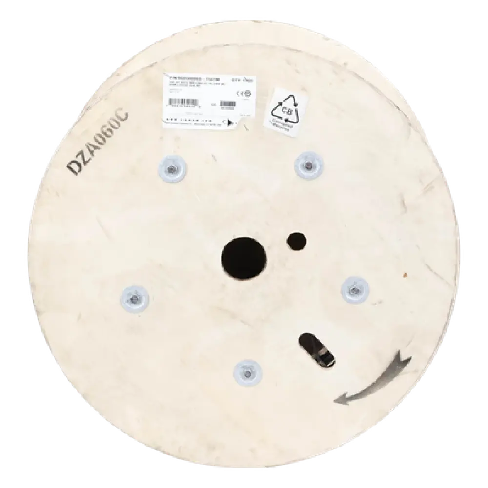 Cable de Fibra Óptica / 6 Hilos / Interior-Exterior / Tight Buffer / No Conductiva / LS0H / OM4 50/125 / 1 Metro (3.28 Pies)