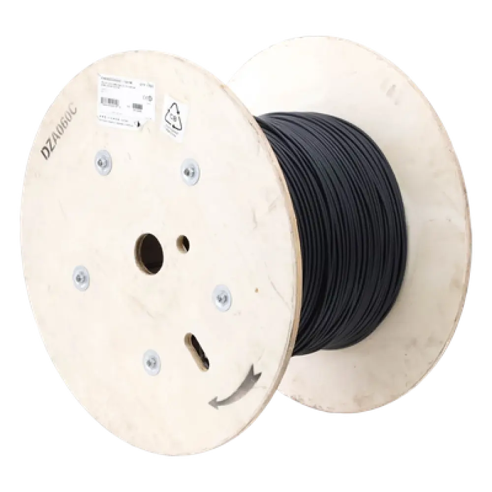 Cable de Fibra Óptica / 6 Hilos / Interior-Exterior / Tight Buffer / No Conductiva / LS0H / OM4 50/125 / 1 Metro (3.28 Pies)