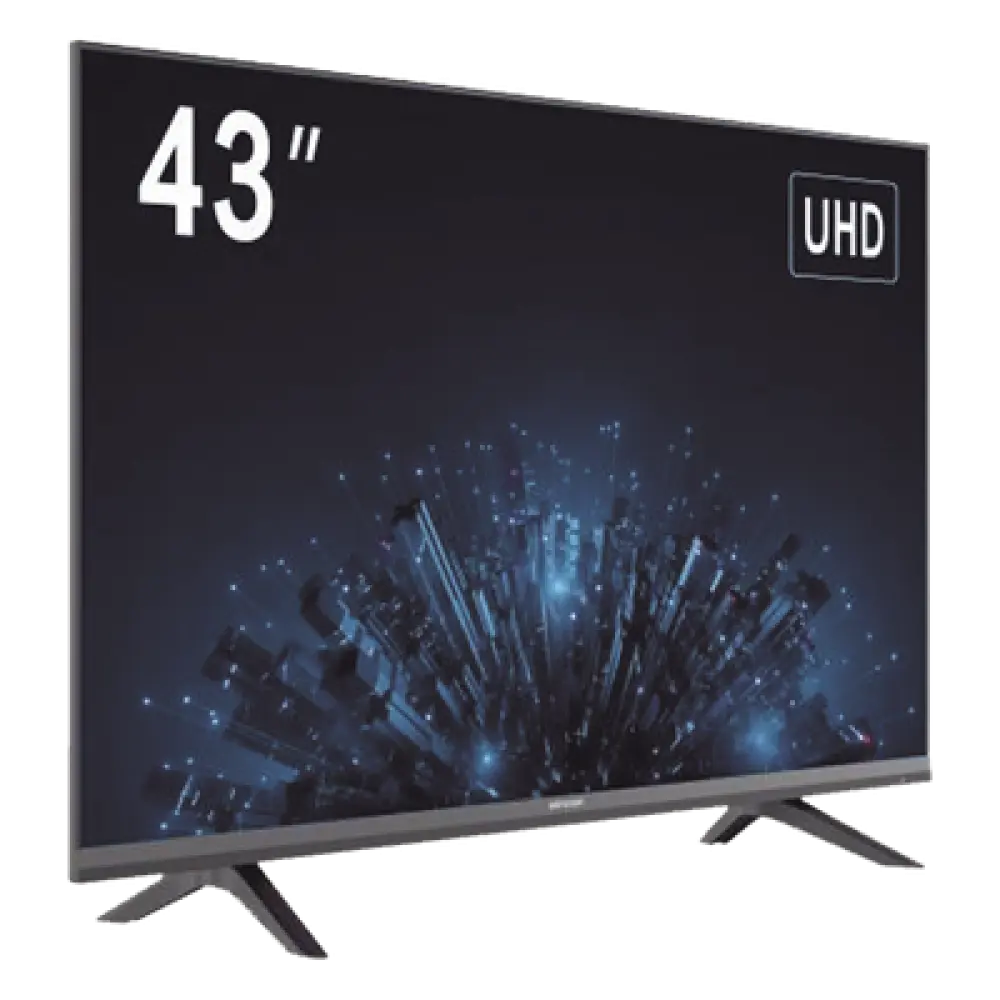 Monitor LED 4K / 43" / Uso 24-7 / HDMI x3 / Contraste 4000:1 / VESA 200x200 / Bocinas 10W