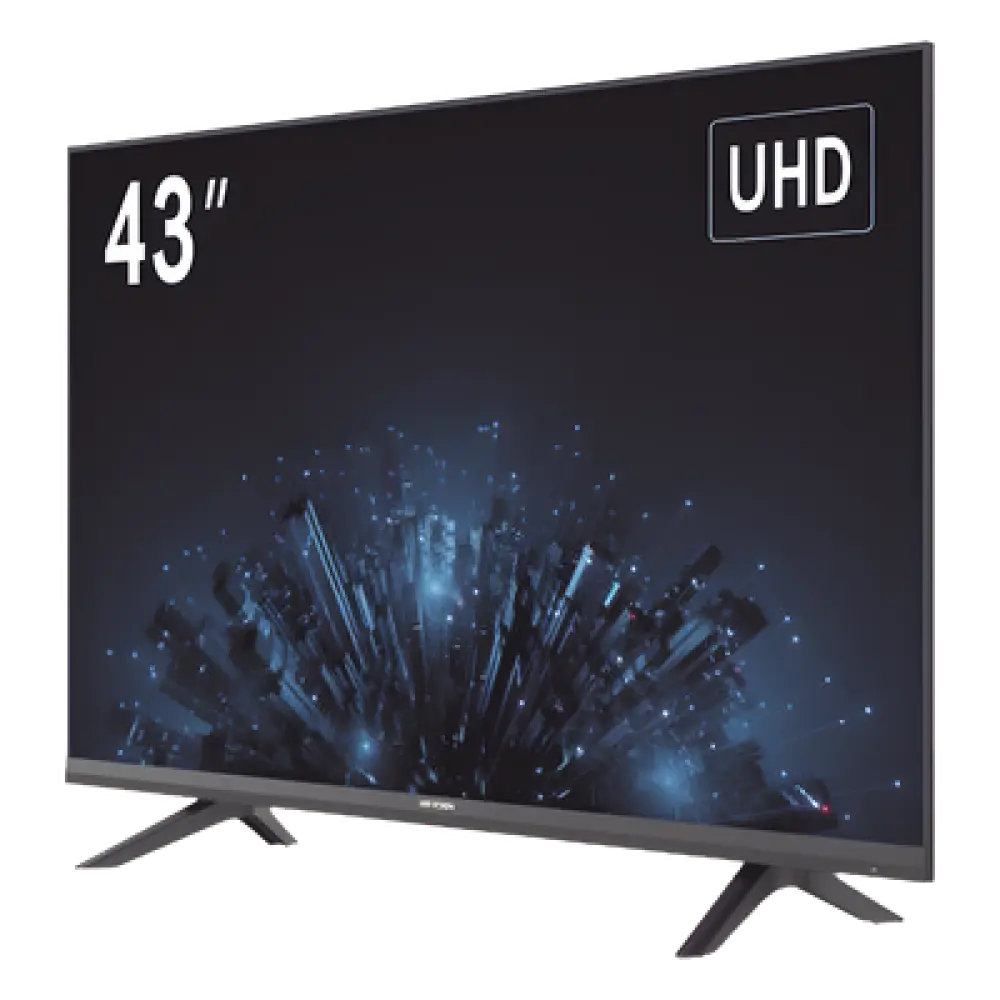 Monitor LED 4K / 43" / Uso 24-7 / HDMI x3 / Contraste 4000:1 / VESA 200x200 / Bocinas 10W