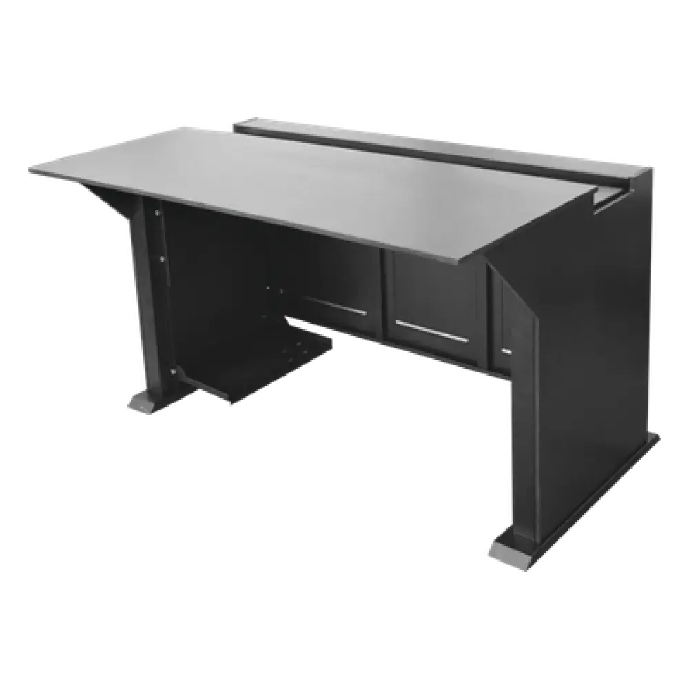 Estación de Monitoreo y Control / 8 Salidas de Corriente / Metal y Madera / 1310 x 764 x 801 mm (51.6 x 30.1 x 31.5 in)