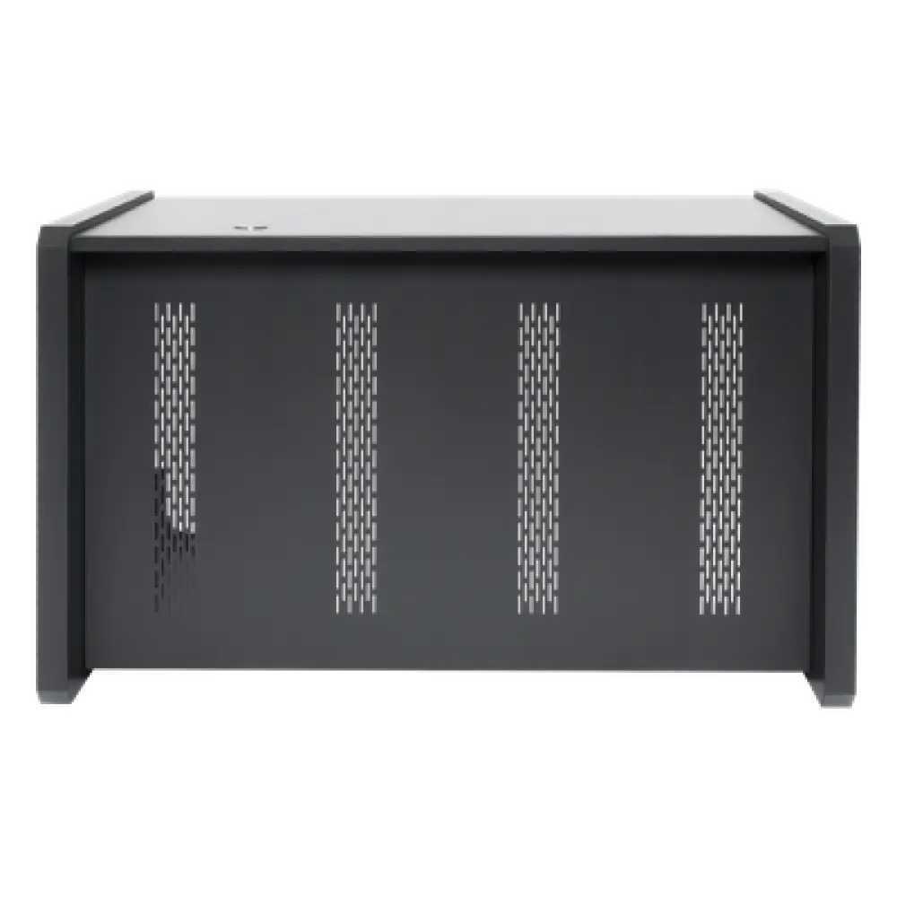 Escritorio de Monitoreo Profesional / 1300 x 750 x 800 mm / Metal de Alta Resistencia / Tapas Retirables / 100 kg / Gris Oxford