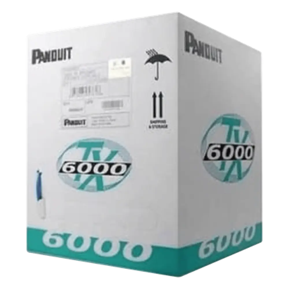 Cable UTP / Cat 6A Mejorado / 305 m (1000 ft) / 23 AWG / CMR Riser / 4 Pares / Cobre Sólido