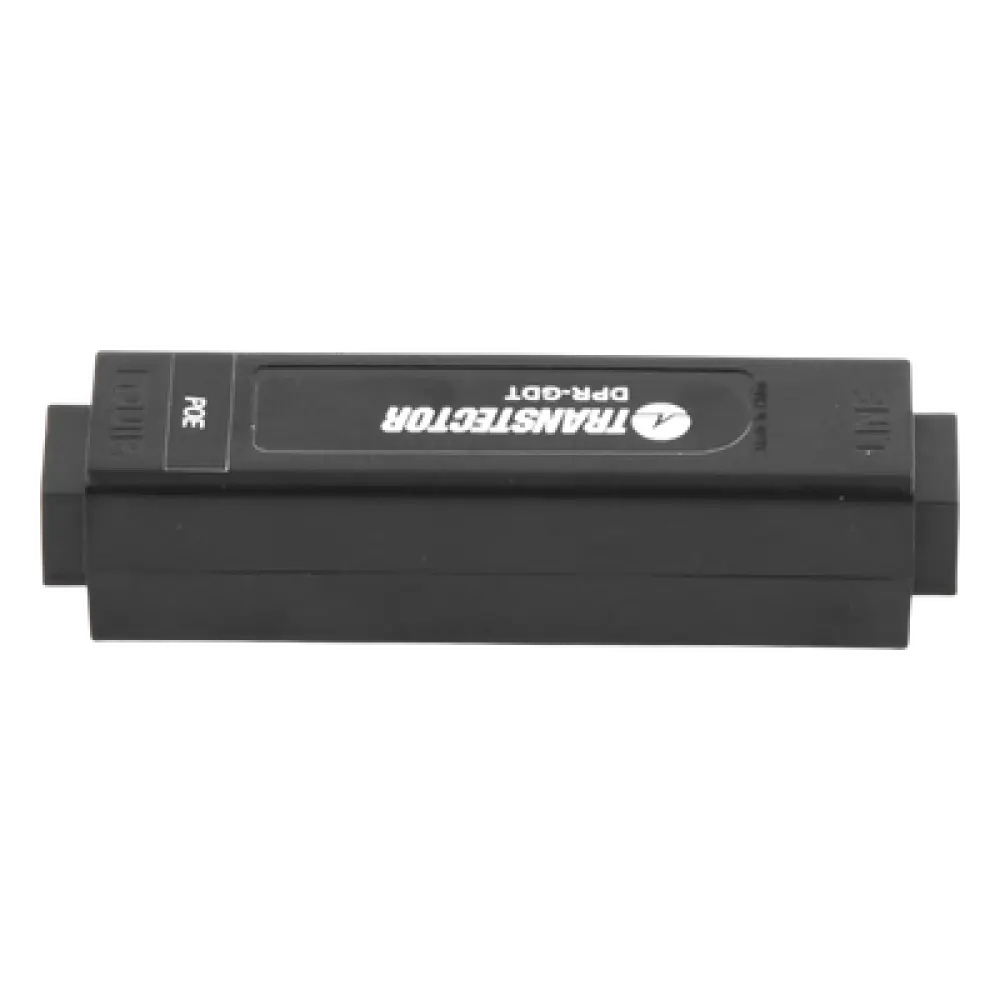 Protector de Sobretensión PoE Gigabit Ethernet / 1000 Mbps / Tecnología GDT / Protección L-G / PoE+ 30W / -40°C a 75°C