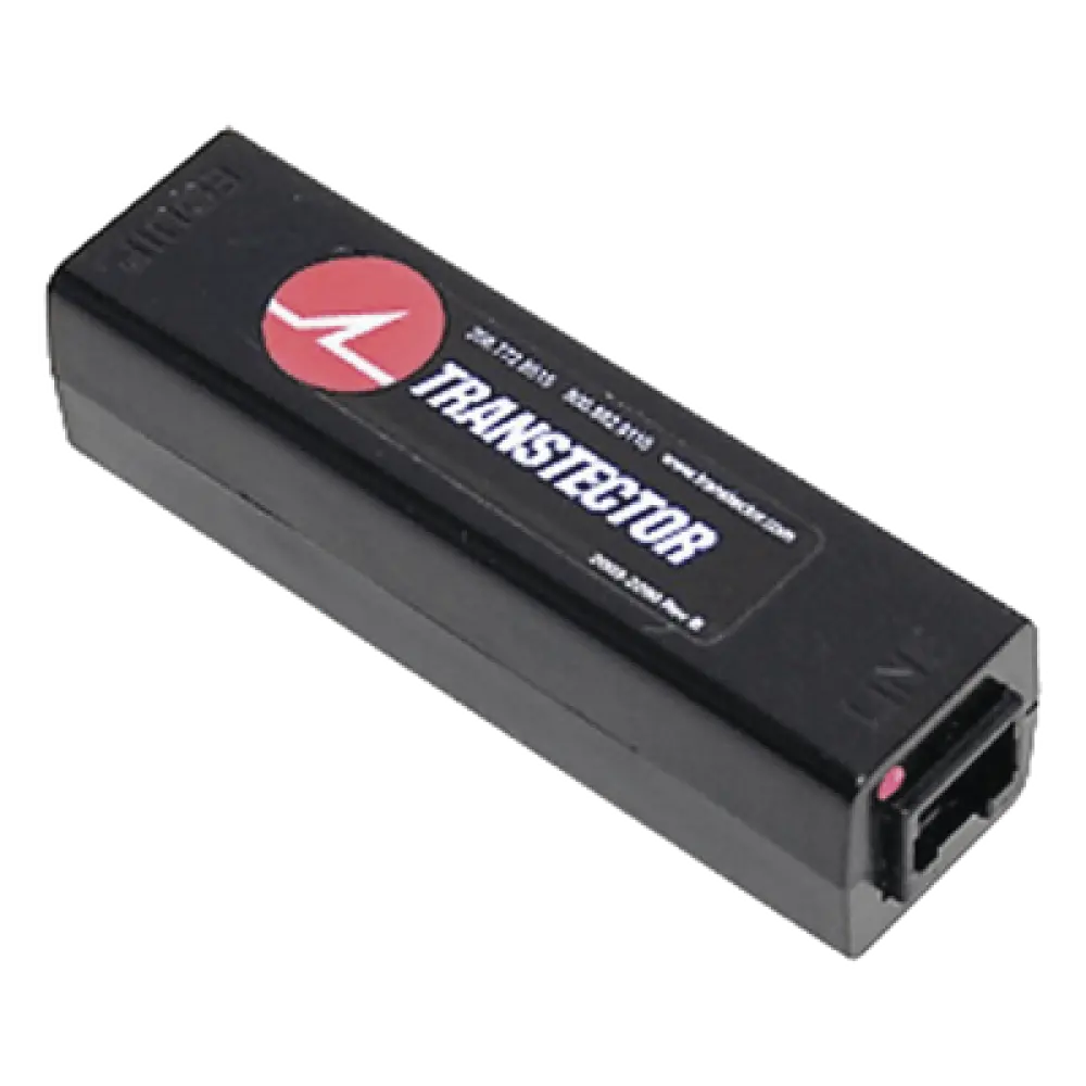 Protector de Sobretensión PoE Gigabit Ethernet / 1000 Mbps / Tecnología GDT / Protección L-G / PoE+ 30W / -40°C a 75°C