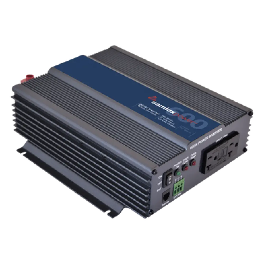 Inversor de Corriente / 600W / Onda Sinusoidal Pura / Entrada 12 Vcc / Salida 120 Vca 60 Hz