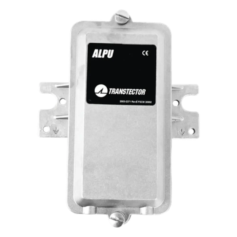 Protector Metalico Contra descargas Atmosfericas PoE Individual De 10/100 Mbps