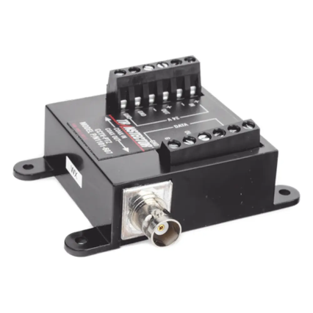 Protector CCTV PTZ / SASD / 12-24V + Coaxial BNC + RS-232/422/485 / 150A / Bidireccional / -40 a 65°C