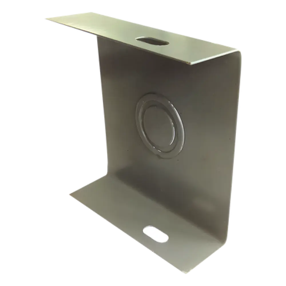 Placa de Cierre para Ducto / 100 x 100 mm (4 x 4 pulg) / Acero al Carbón Calibre 20 / Pintura Electrostática Gris / Norma NOM y ASTM 635A