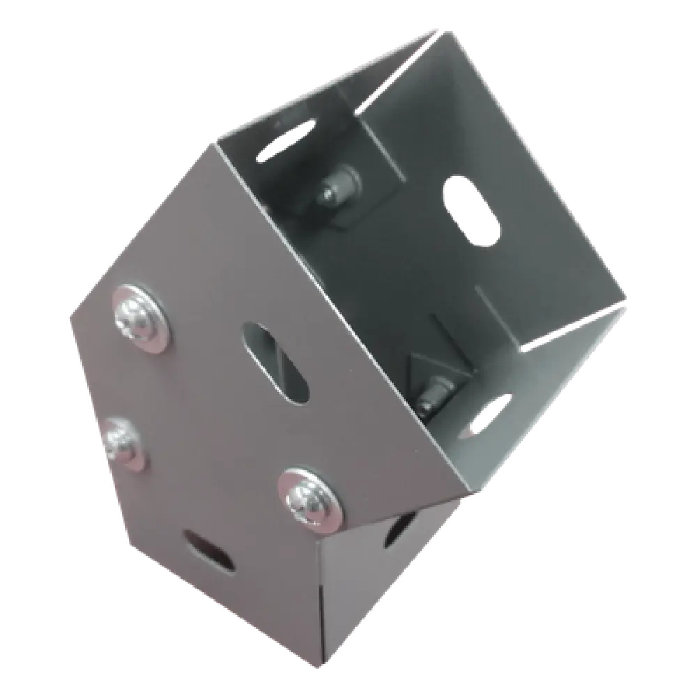 Codo Horizontal de Derivación / 45 Grados / 100 x 100 mm (4 x 4 pulg) / Acero al Carbón / Ducto CH-DC-100X100L