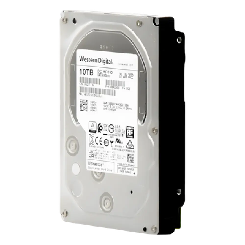 Disco Duro Enterprise / 10 TB / 7200 RPM / SATA III 6 Gb/s / 256 MB Cache / 3.5" / 550 TB/año carga de trabajo / HelioSeal / 32.8 ft (10 m) equivalente no aplica