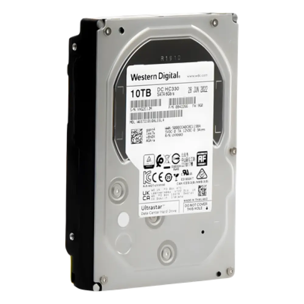 Disco Duro Enterprise / 10 TB / 7200 RPM / SATA III 6 Gb/s / 256 MB Cache / 3.5" / 550 TB/año carga de trabajo / HelioSeal / 32.8 ft (10 m) equivalente no aplica