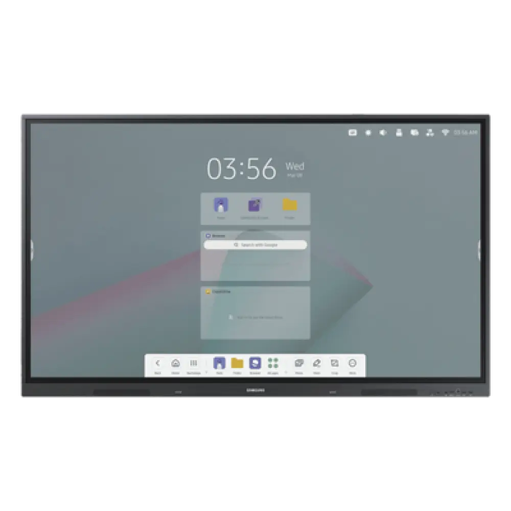 Pantalla Interactiva / 65" / 4K UHD / Táctil IR / 400 nits / Android 13 / WiFi 5 y Bluetooth 5.2 / VESA 600x400