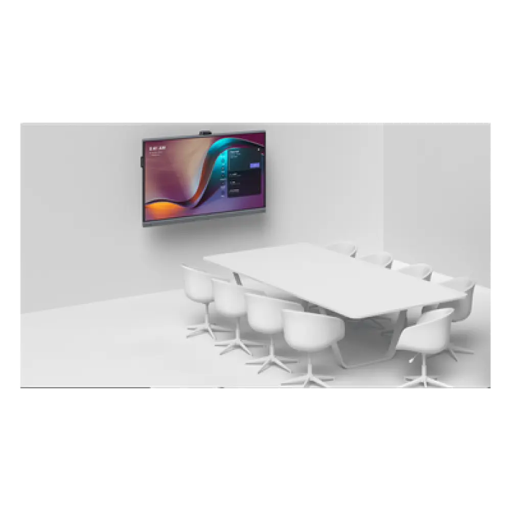 Centro de Colaboración Inteligente / Pantalla 4K UHD 65'' / Triple Cámara 50 MP / Zoom Híbrido 16x / Audio AI 12 m (39.4 ft) / 20 Puntos Táctiles / Wi-Fi 6