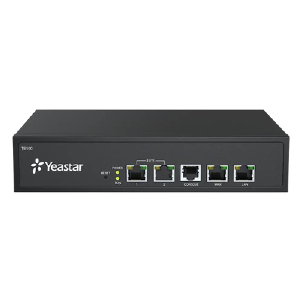 Gateway VoIP / 1x E1/T1/J1 / 2x RJ45 Gigabit / 60 llamadas concurrentes / SIP / PRI-CAS-SS7-R2